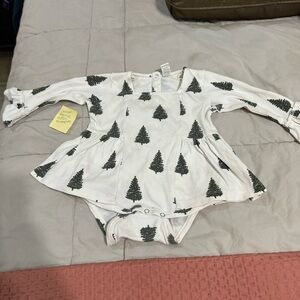 Kate Quinn White Bubble with Green Trees